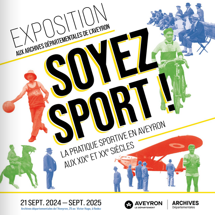 Affiche expo Soyez sport