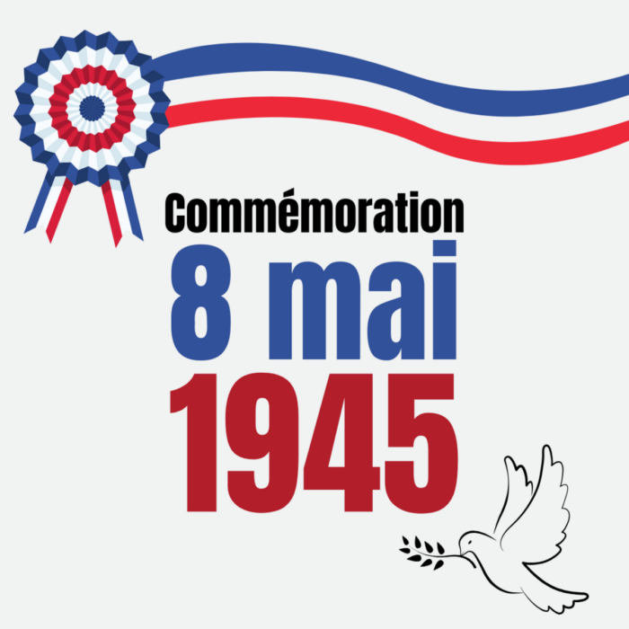 Affiche commémoration 8 mai 1945
