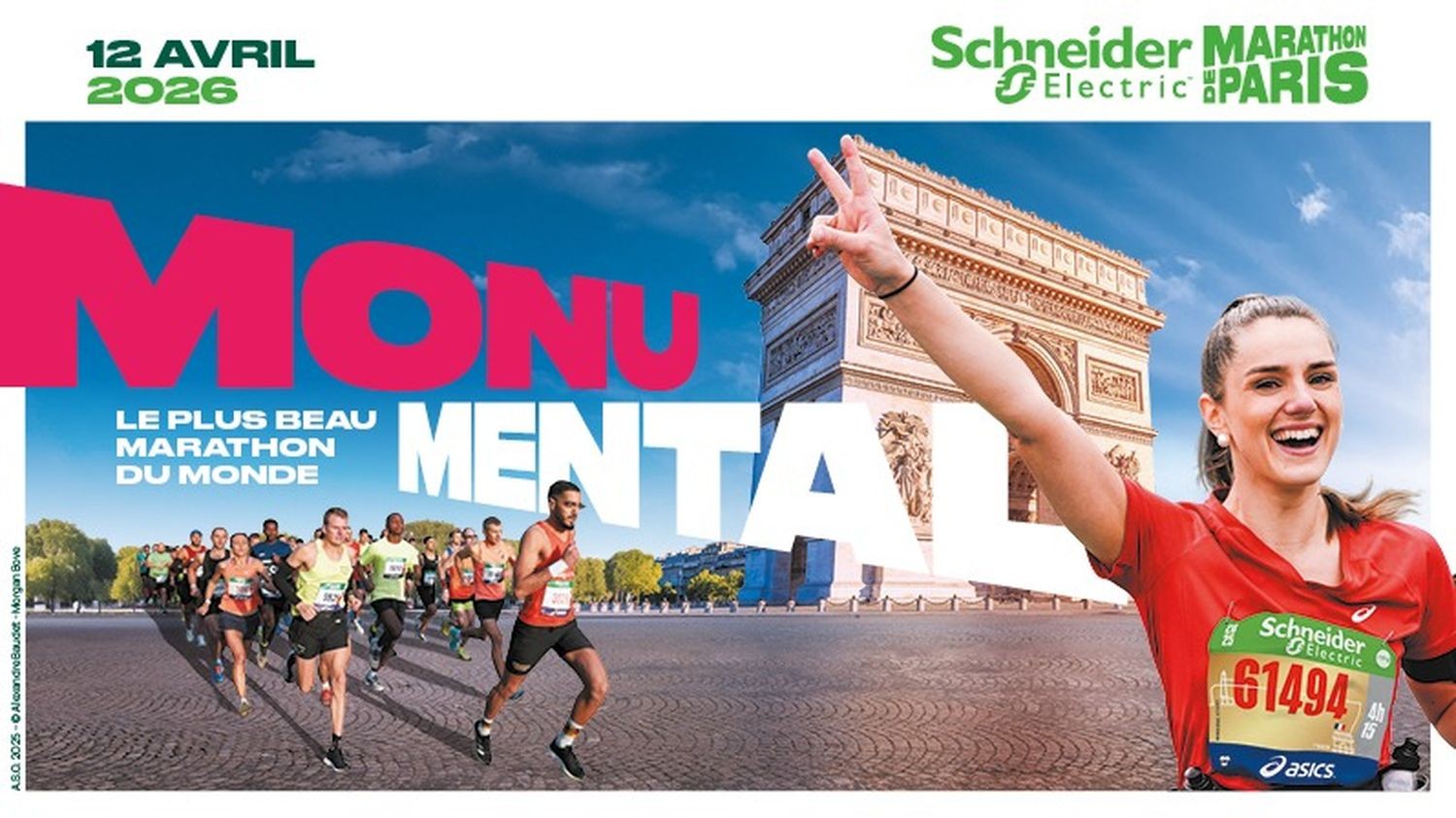 Affiche Marathon de Paris